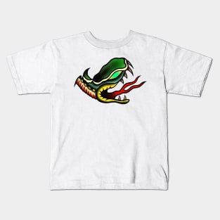 Old skool snake Kids T-Shirt